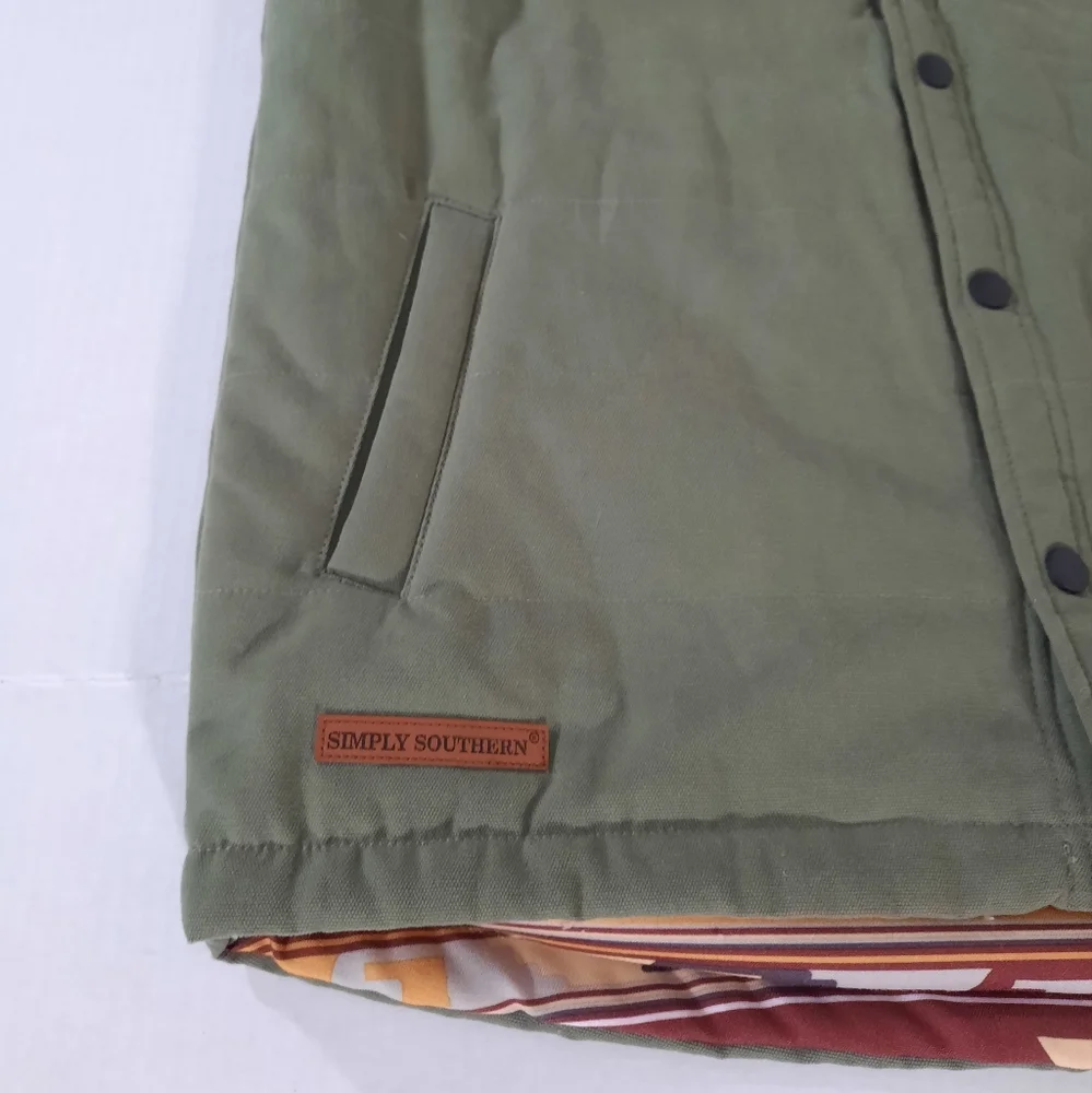 Simply Southern Washington Aztec Quilted Vest